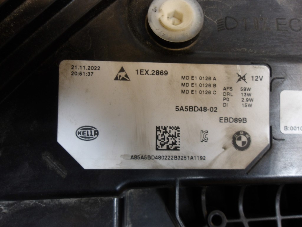 [GYÁRI HASZNÁLT] BMW U11 Fényszórók Ár/DB  5. kép